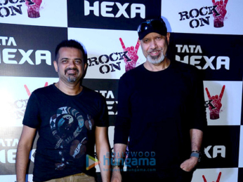 Music launch of 'Rock On!! 2' at Bandstand in Bandra