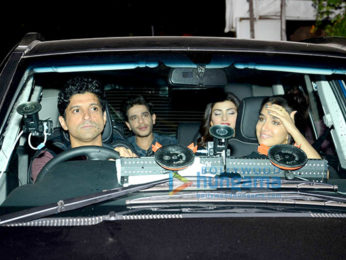 Music launch of 'Rock On!! 2' at Bandstand in Bandra