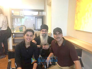 On The Sets Of The Film Naam Shabana