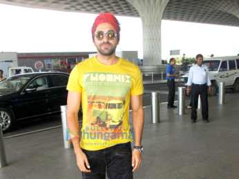 Parineeti Chopra & Ayushmann Khurrana depart for 'Meri Pyaari Bindu' shoot in Goa
