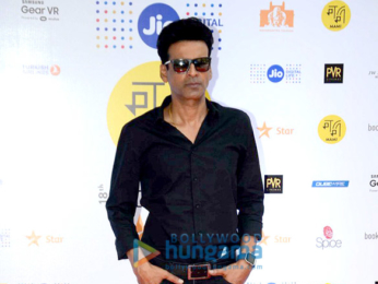 Manoj Bajpayee & Pooja Chopra promote short film 'Ouch' at MAMI 18th Mumbai Film Festival