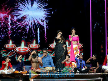 Baba Ramdev shows his dance skills on the sets of Super Dancer