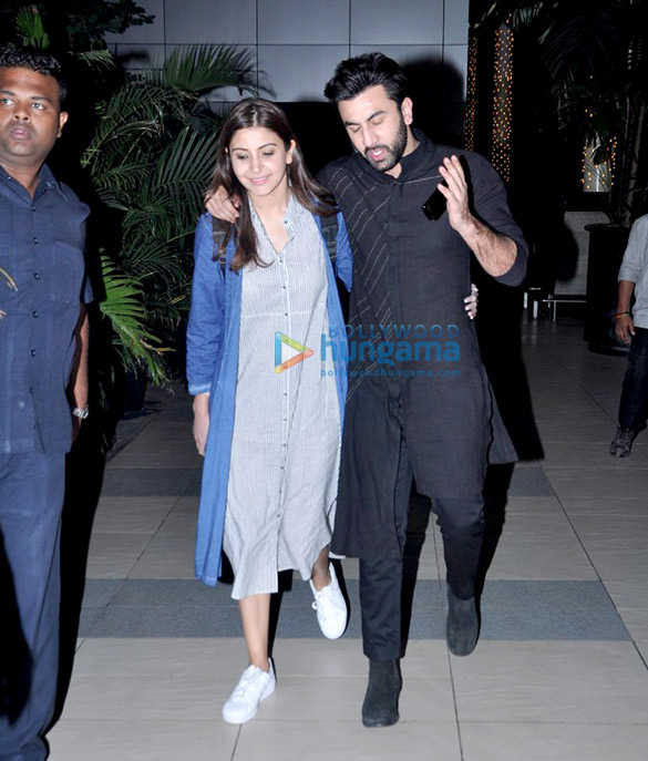 ranbir anushka arrive from chandigarh adhm promotions 2