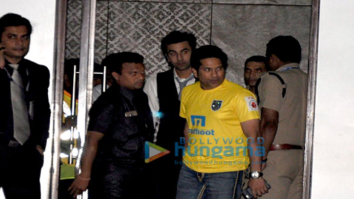 Ranbir Kapoor, Sachin Tendulkar, Alia Bhatt, Varun Dhawan & Jacqueline Fernandez arrive back from Guwahati