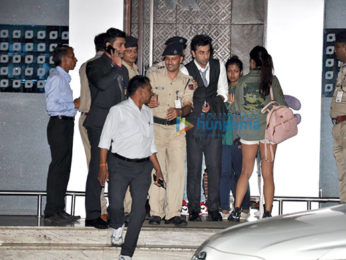 Ranbir Kapoor, Sachin Tendulkar, Alia Bhatt, Varun Dhawan & Jacqueline Fernandez arrive back from Guwahati