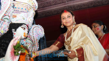 Rani Mukerji celebrates Sindur Khela