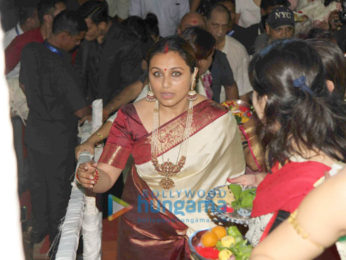 Rani Mukerji celebrates Sindur Khela