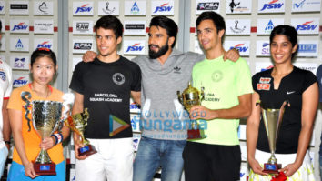 Ranveer Singh graces JSW Squash Circuit 2016 championship finale