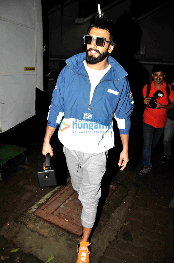 ranveer snapped post an ad shoot 7