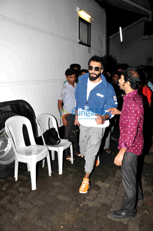 ranveer snapped post an ad shoot 8