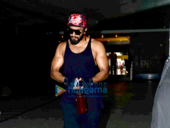 Ranveer Singh snapped post his gym session in Bandra