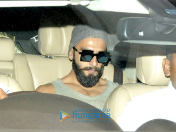 Ranveer Singh snapped post meeting Sanjay Leela Bhansali