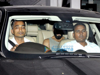 Ranveer Singh snapped post meeting Sanjay Leela Bhansali