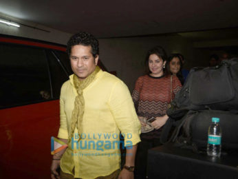 Sachin Tendulkar graces a special screening of ‘Mirzya’