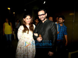 Saif Ali Khan and Kareena Kapoor Khan snapped post Harper’s Bazaar Bride shoot in Mumbai