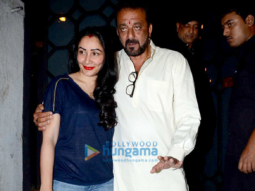 Sanjay Dutt, Suniel Shetty and Abhishek Kapoor snapped post dinner at The Korner House