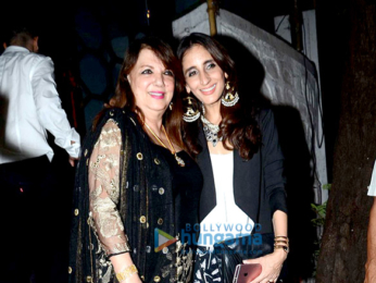 Sanjay Dutt, Suniel Shetty and Abhishek Kapoor snapped post dinner at The Korner House