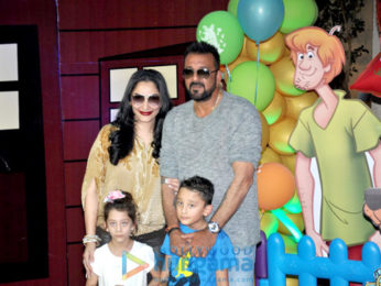 Sanjay Dutt celebrates his kids' birthday in style