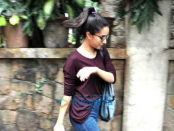 Shraddha Kapoor & Ritesh Sidhwani snapped post a meeting in Bandra