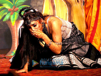 Sofia Hayat plays Surpnakha in Ramleela at the Red Fort in New Delhi