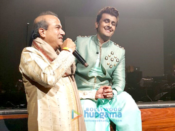 Sonu Nigam performs while on his US and Canada tour
