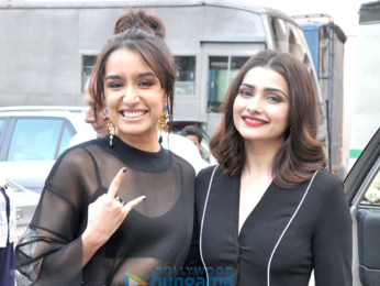 Star cast of 'Rock On!! 2' snapped at Mehboob Studio