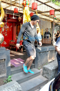 Sushant Singh Rajput snapped post spa session