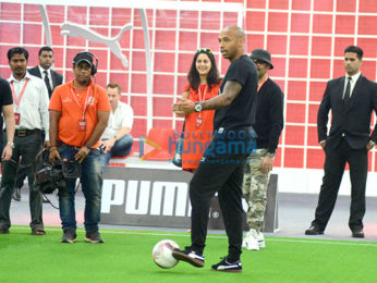 Thierry Henry, Dino Morea, Neha Dhupia, Harshvardhan Kapoor grace friendly football match by Puma