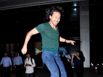 Tiger Shroff & Disha Patani snapped post their dinner at ‘Pizza Express’