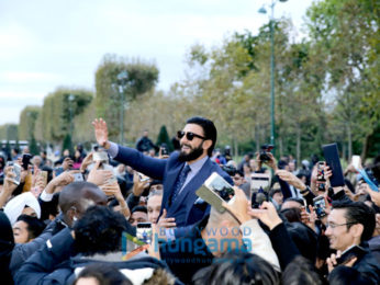 Ranveer Singh & Vaani Kapoor at the trailer launch of ‘Befikre’ in Paris