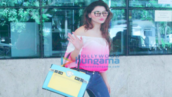 Urvashi Rautela snapped at the Mumbai airport