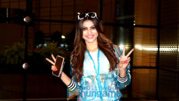 Urvashi Rautela snapped again at Mumbai international airport