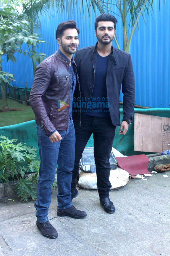 Varun Dhawan & Arjun Kapoor on the sets of ‘Yaaron Ki Baraat’ Varun Dhawan & Arjun Kapoor on the sets of ‘Yaaron Ki Baraat’