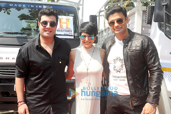 varun mandira sangram grace history channels event for the show ice road truckers 5