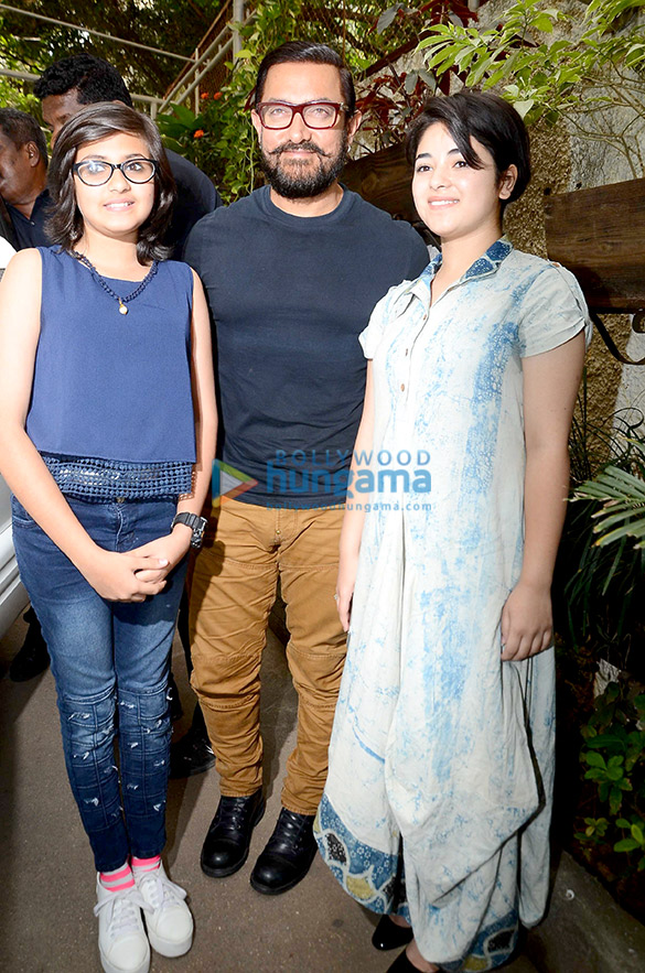 aamir khan at the song launch of haanikaarak bapu from dangal 8