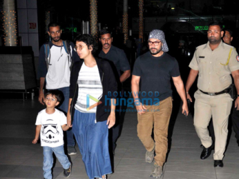 Aamir Khan & family returns from holidays in North East India