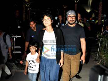 Aamir Khan & family returns from holidays in North East India