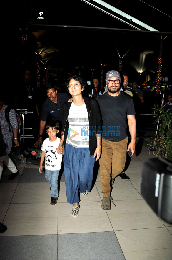 aamir khan family returns from holiday 6