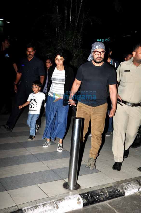 aamir khan family returns from holiday 7