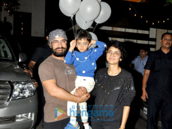 Aamir Khan & Kiran Rao snapped post Azad's birthday bash at Imran Khan's house