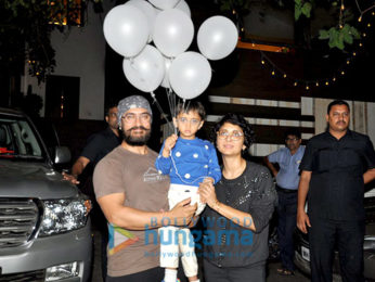 Aamir Khan & Kiran Rao snapped post Azad's birthday bash at Imran Khan's house