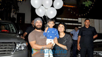 Aamir Khan & Kiran Rao snapped post Azad’s birthday bash at Imran Khan’s house