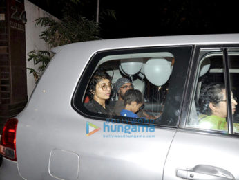 Aamir Khan & Kiran Rao snapped post Azad's birthday bash at Imran Khan's house