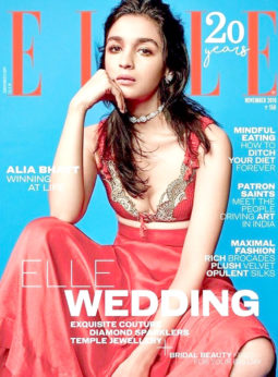 Alia Bhatt On The Cover Of Elle