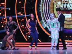 When Alia Bhatt & Jacqueline Fernandez Did Robotic Lungi Dance On Jhalak Dikhhla Jaa