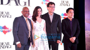 Alia Bhatt at the press conference of ‘Singapore Tourism Board’