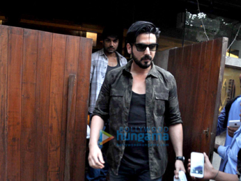 Arjun Kapoor & Zayed Khan snapped in Bandra