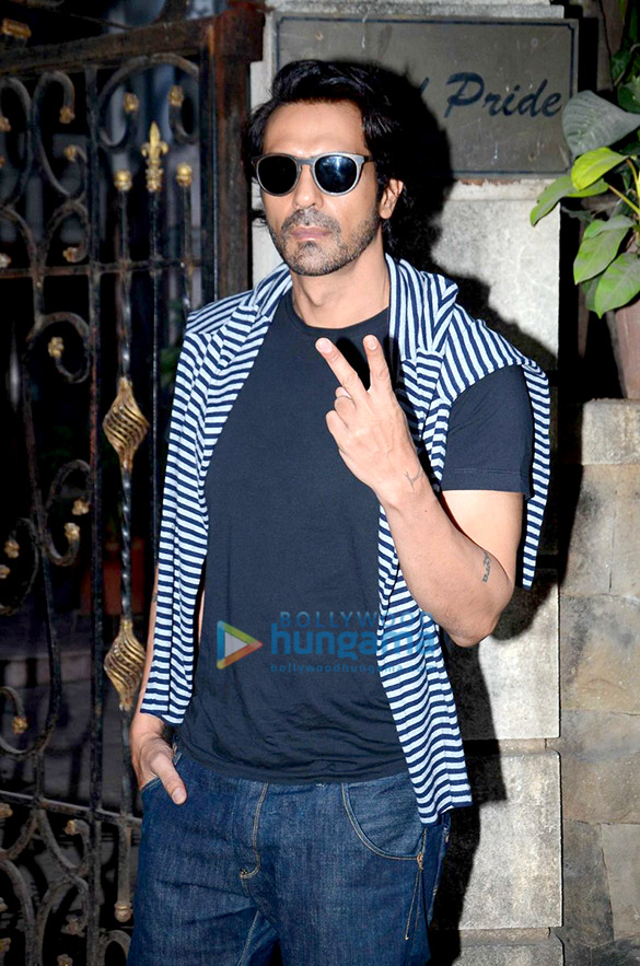 Arjun Rampal, Shraddha Kapoor & Purab Kohli snapped at ‘Rock On!! 2’ promotions