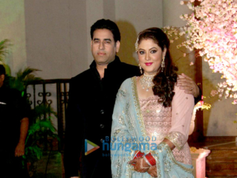Celebs grace Rikku Rakesh Nath's daughter Shaina Nath's wedding reception