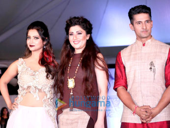 Celebs walk the ramp at the 'Global Peace Initiative'